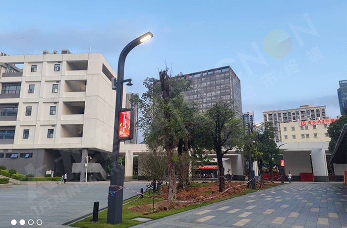 ​LED灯杆屏深度融合智慧校园理念 成功入住深圳西丽大学城