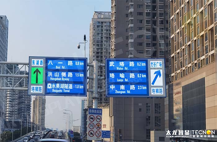 武汉交通焕新颜！LED 指示交通屏智引城市脉络